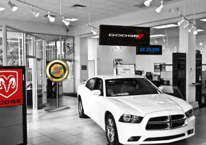 Attractive Indoor Dealership Signage